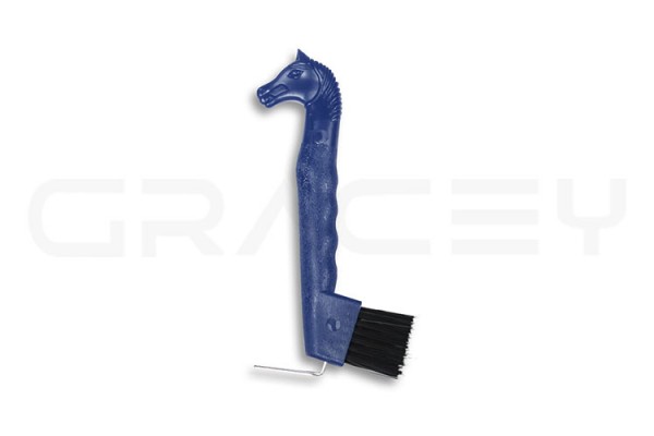 Hoof Brush Blue 